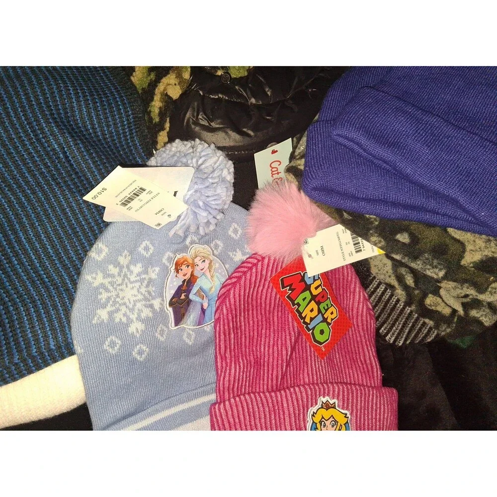 Resellers Hat, scarf, glove lot of 25 ALL NWT